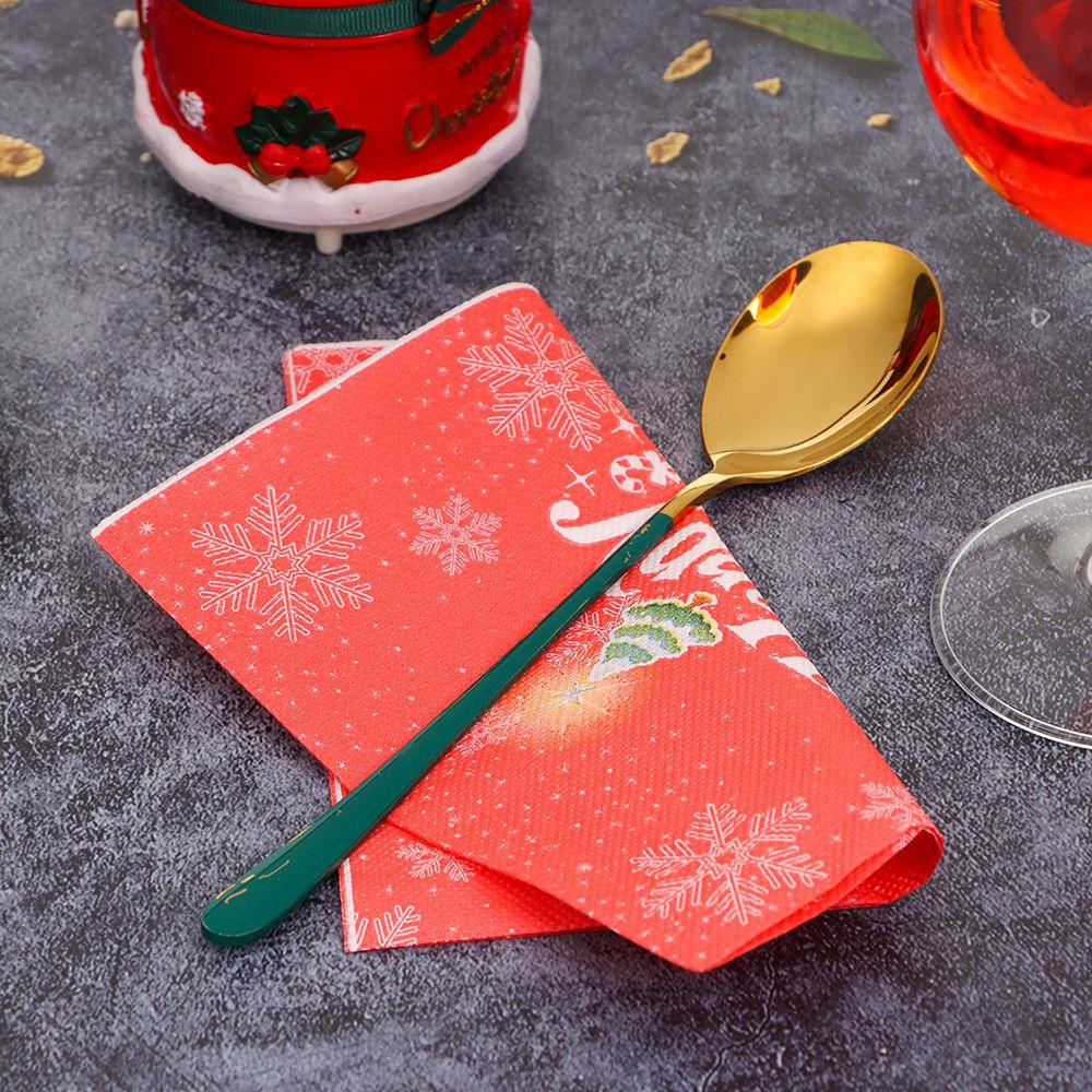 Set 20 Khăn Giấy Họa Tiết Giáng Sinh