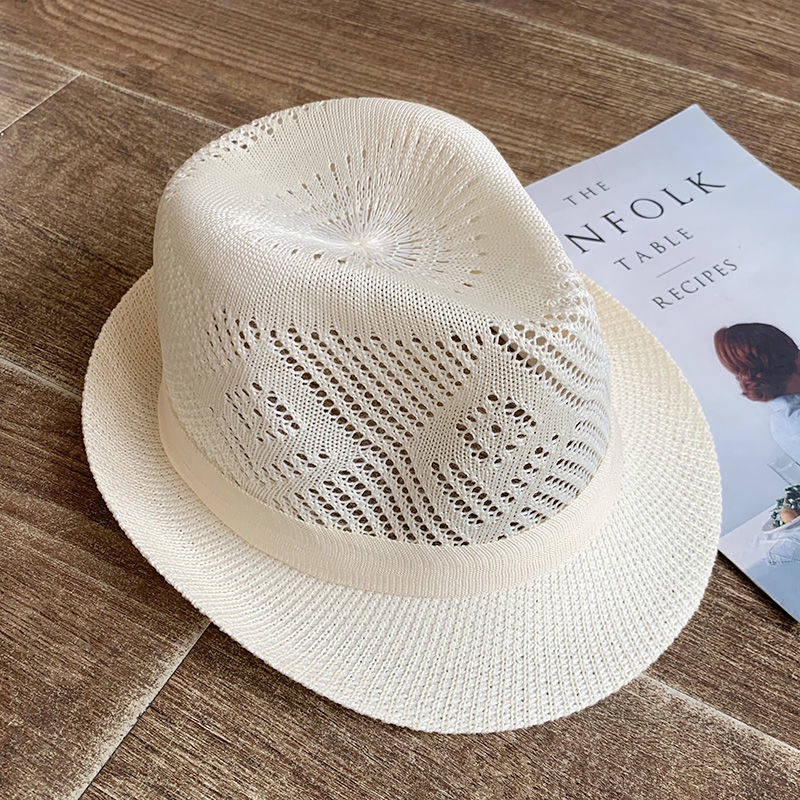 Mũ Cói Chống Nắng Thoáng Khí Thời Trang Đi Biển Mùa Hè Cho Nam Trung Niên