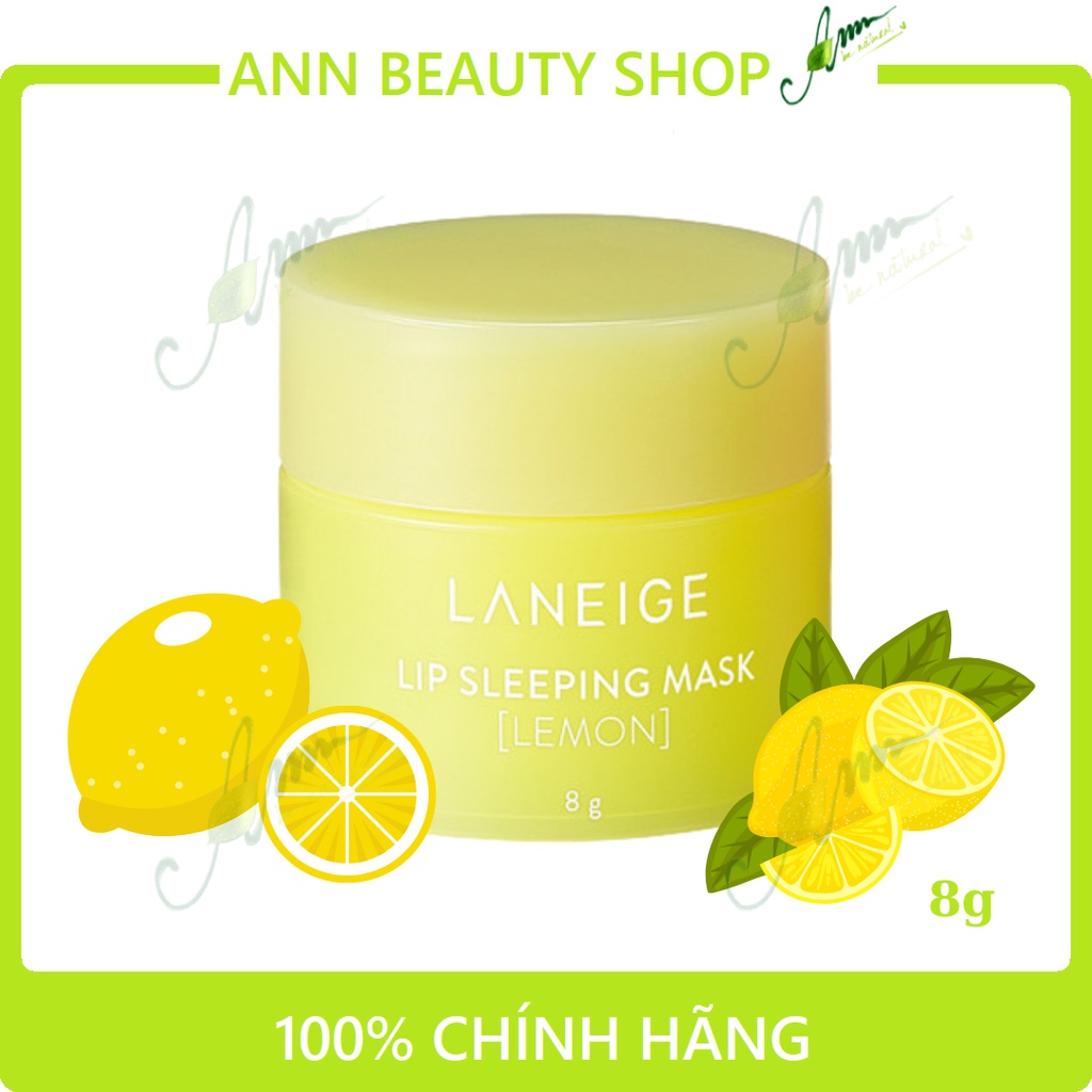 Tách set Mặt Nạ Ngủ Môi Lip Sleeping Mask MINI 8G