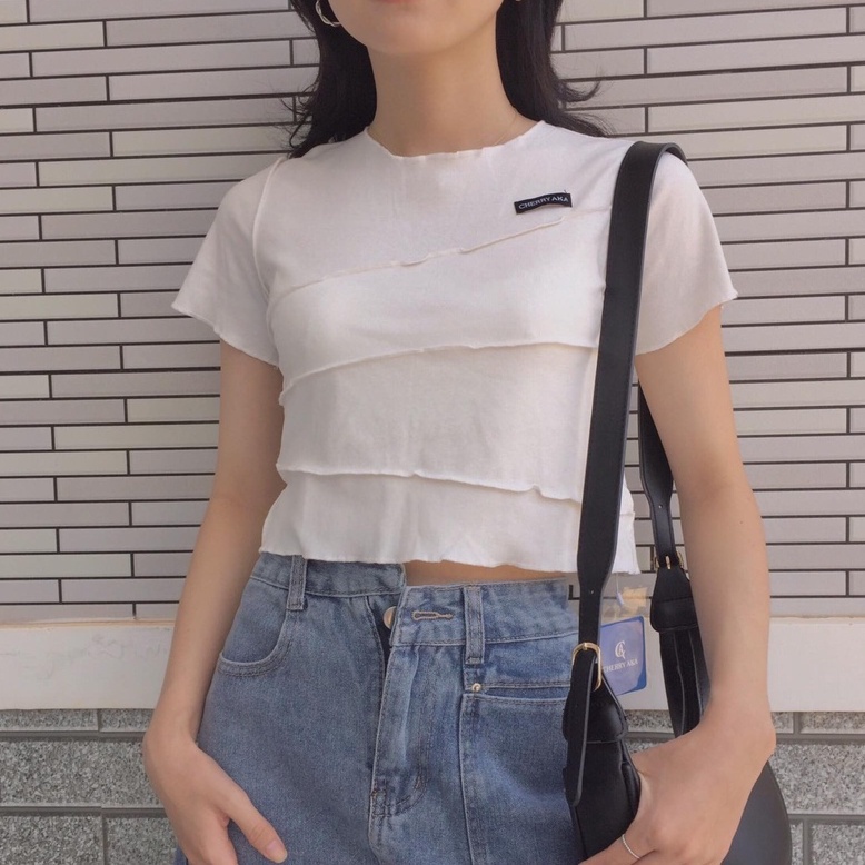 Áo thun mát xanh bơ trendy phù hợp mặc mùa hè 4 màu