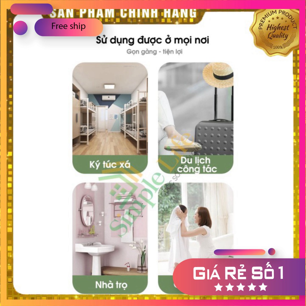 [FreeShip - Bảo hành] Máy giặt mini Yangzi gấp gọn thông minh chính hãng, vắt khô và khử trùng bằng công nghệ Blue Ag