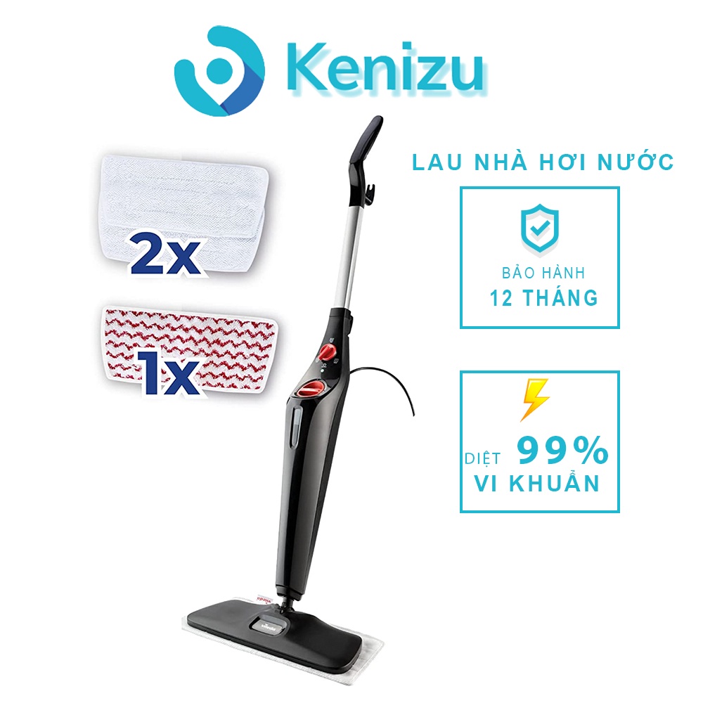 Cây lau nhà hơi nước Vilea Steam Plus XXL bản chữ nhật - Mới nhất