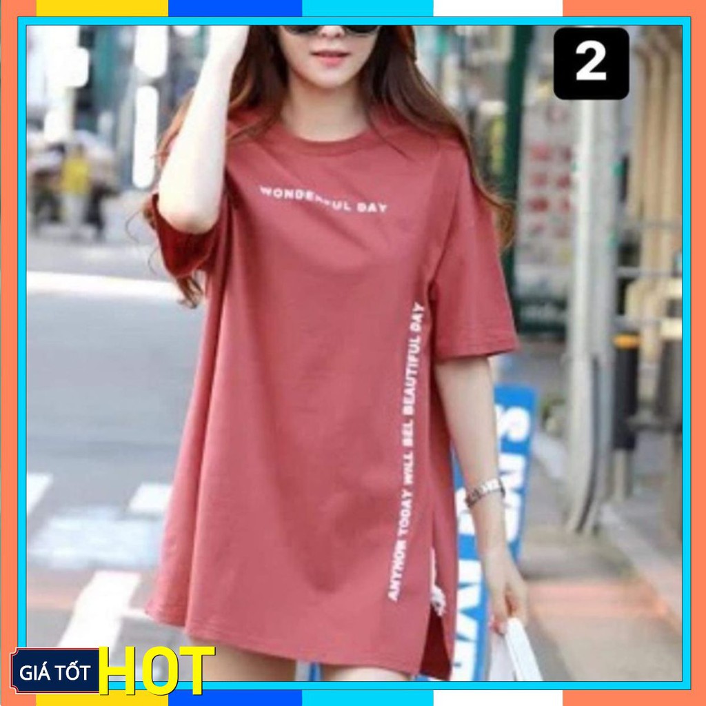 Áo Giấu Quần 👑FREESHIP👑 Áo thun nữ form rộng giấu quần, mặc như đầm được Mã Áo M84