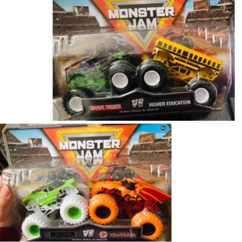 Đồ chơi xe sưu tập monster jam - hộp 2 xe fullbox - ảnh sản phẩm 5