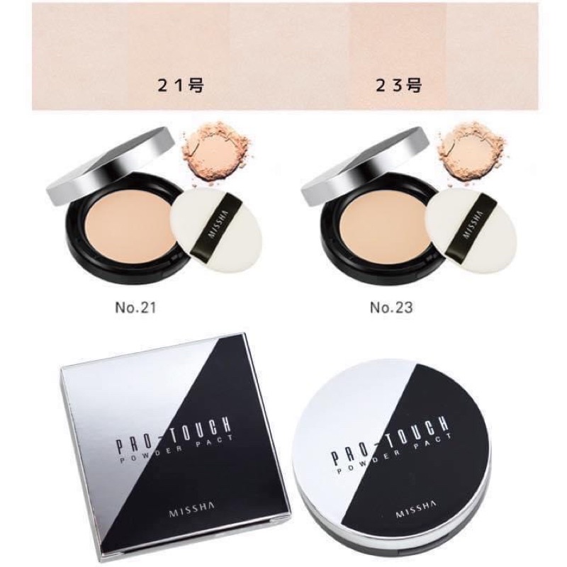 Phấn Phủ Kiềm Dầu Dạng Nén Missha Pro-Touch Powder Pact