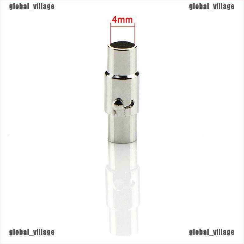 Bộ 5 Khóa Nam Châm Kèm Dây Da Dùng Làm Vòng Tay Handmade DIY