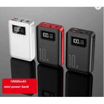 Sạc dự phòng YJ175 10.000 mAh tích hợp màn hình LED hiển thị dung lượng Pin cho Iphone,Samsung