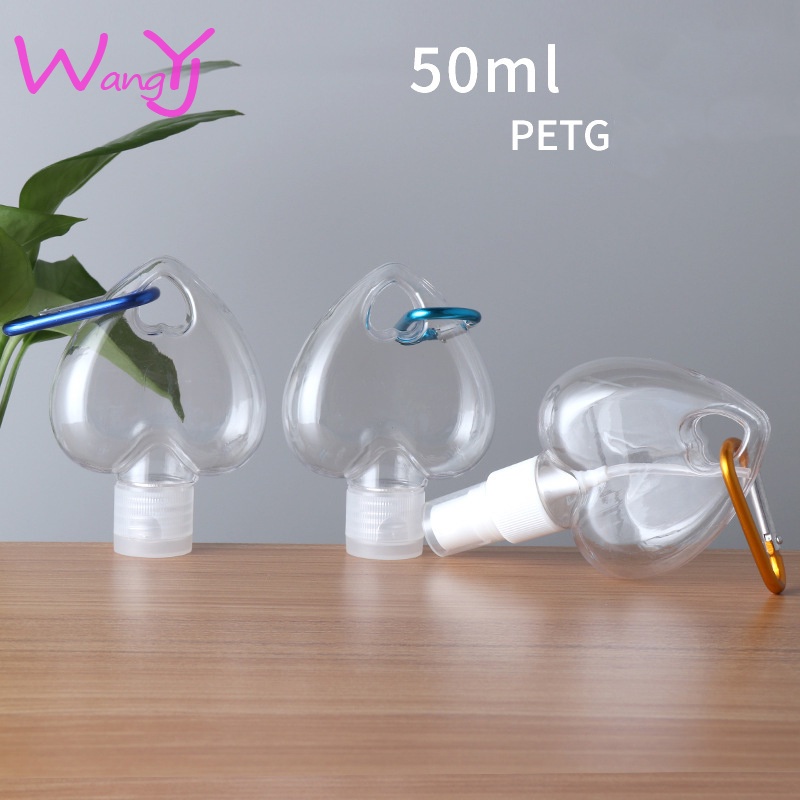 Bình rỗng dạng xịt trong suốt tiện lợi 50ml
