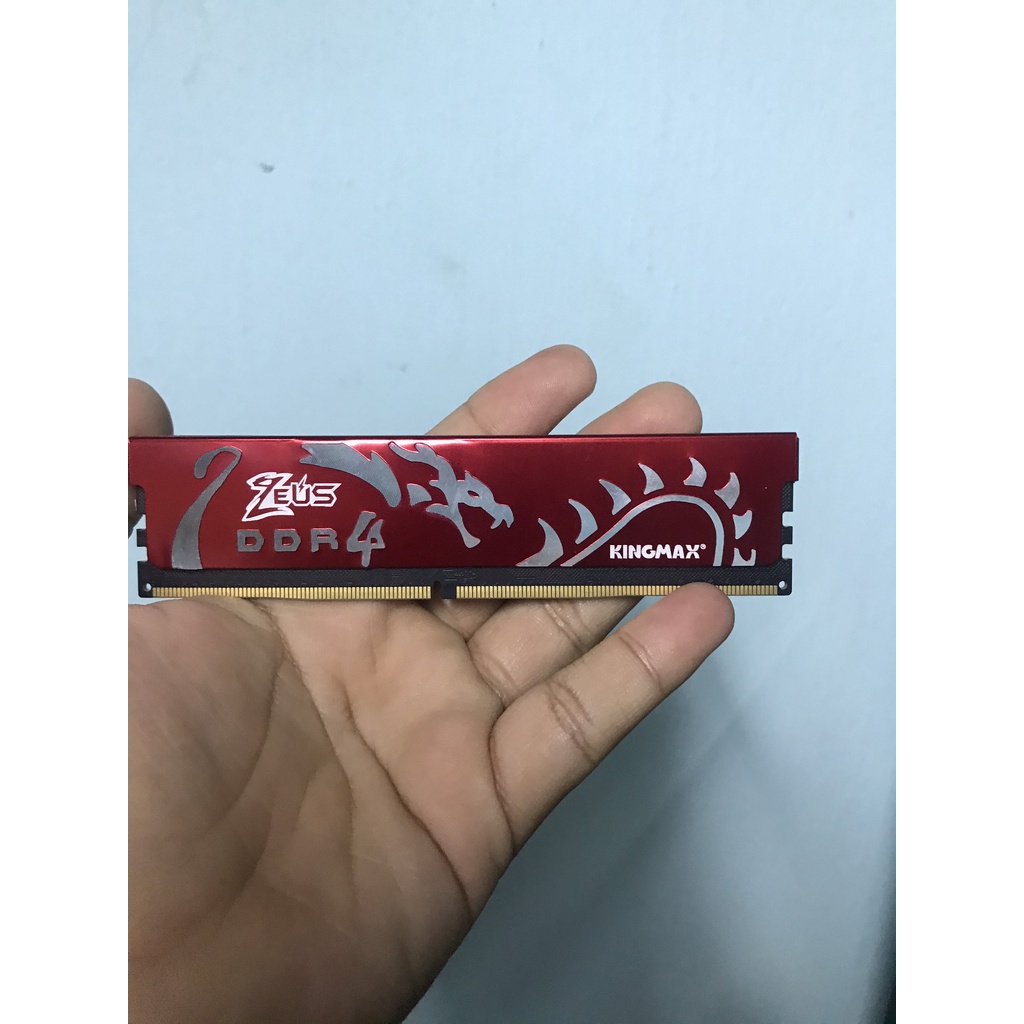 Ram PC KingMax Zeus Dragon DDR4 16GB 8GB Bus 2666Mhz tản nhiệt, nâng cấp máy tính - Hàng Chính Hãng