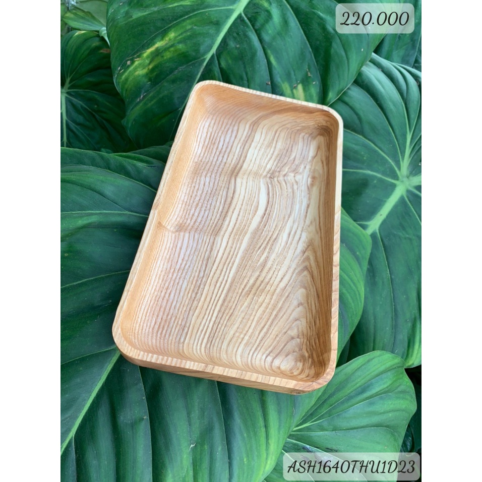 Khay Gỗ Đựng Thức Ăn Decor Chụp Ảnh Sản Phẩm- Khay gỗ hình chữ nhật gỗ Tần Bì - Redssan Khay gỗ nhiều kiểu dáng