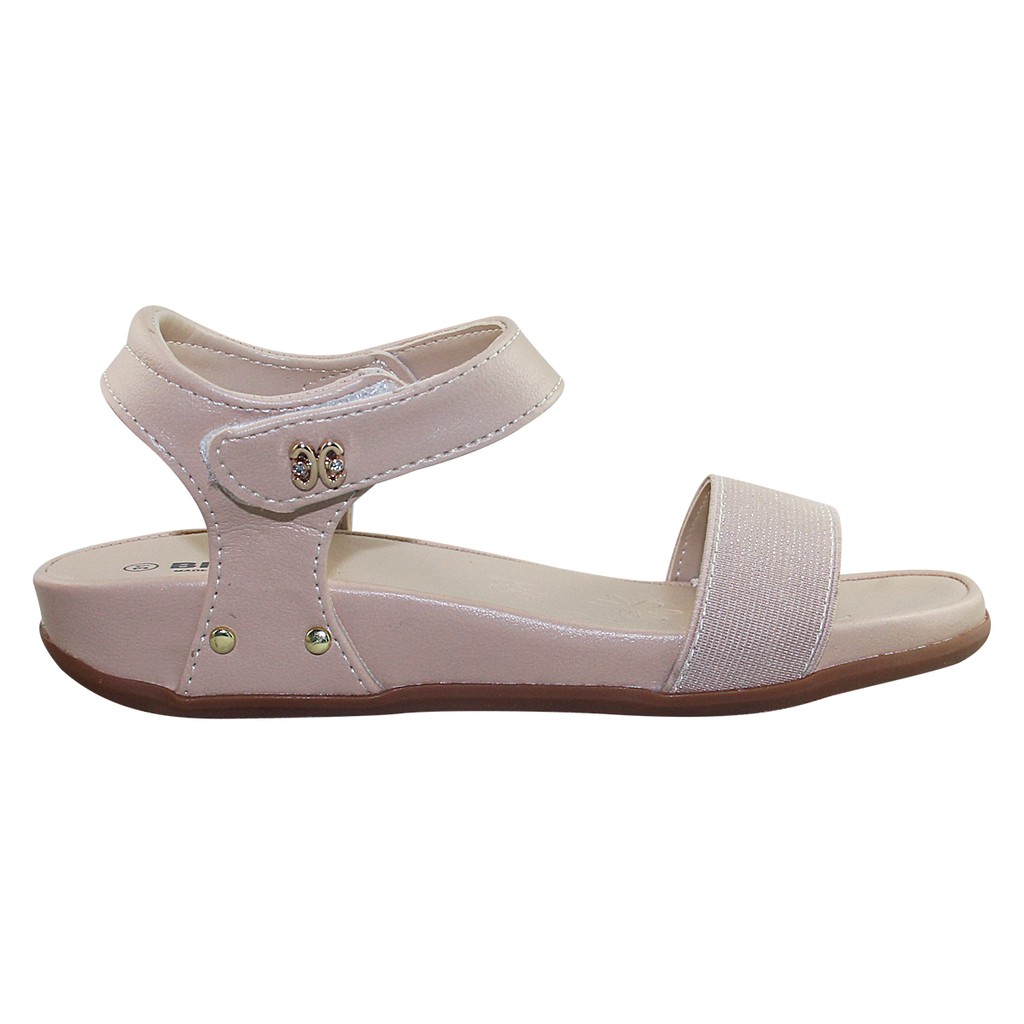 Sandal Bita's bé gái SOB.251 (Hồng + Kem + Navy)