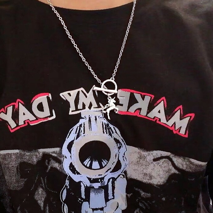 Dây chuyền thời trang mặt hình ngựa một sừng đẹp mắt 203954