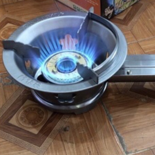Bếp gas cong nghiệp INOX ( chưa van dây )