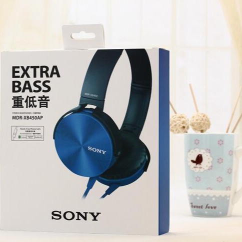 [HÀNG CAO CẤP]  Tai Nghe SONY BX 450 Bền Đẹp_ Tai Nghe Chụp Tai Cao Cấp _ Năng Động_Trẻ Trung