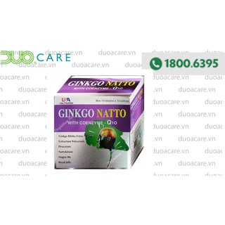 Viên uống bổ não ginkgo natto q10