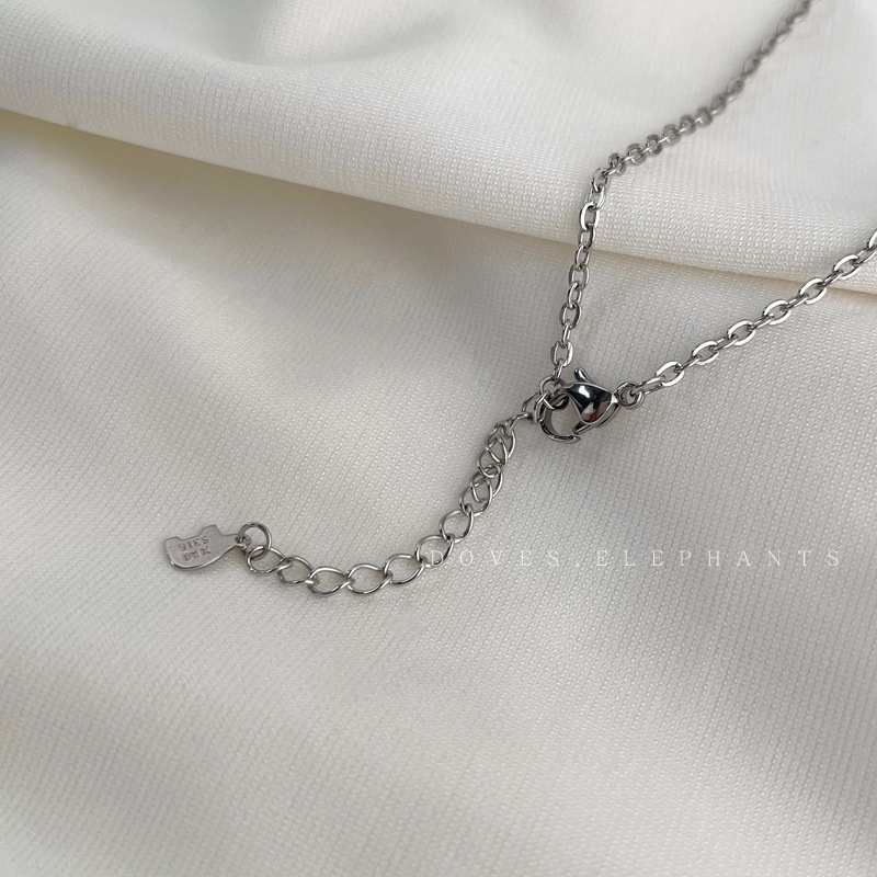 Dây chuyền hình mặt cười đính ngọc trai thời trang Hàn Quốc dành cho nữ