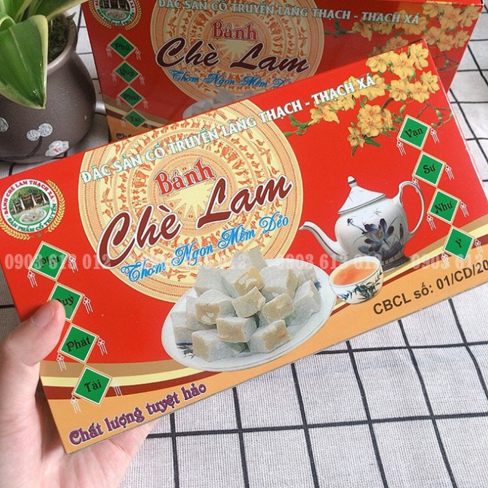 Chè lam 🎁FREESHIP🎁 Bánh chè lam gia truyền loại đặc biệt - loại 500g siêu ngon