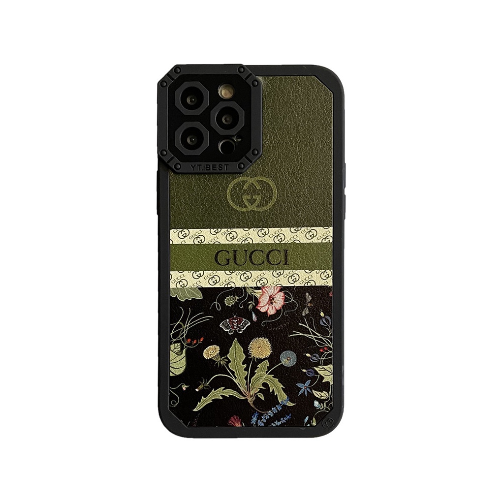 Ốp Điện Thoại Nhựa Mềm Họa Tiết GUCC11 Thời Trang Cho iPhone13 12 Mini 11 PRO MAX 6 / 6s 7 / 8plus SE2 X / XS XR XSMAX #Hg5034