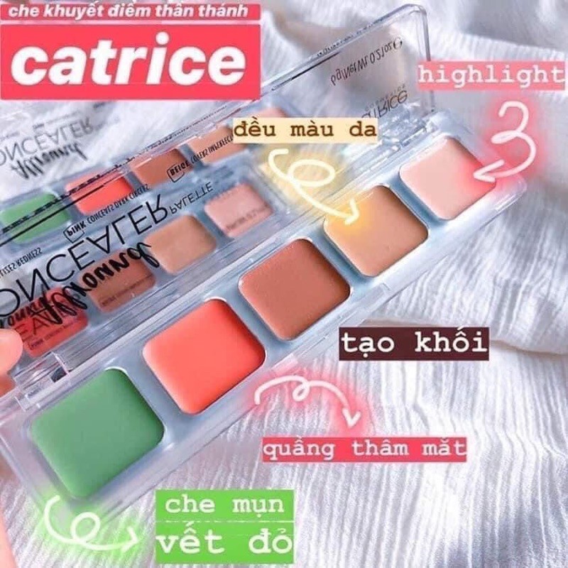 🌿 Bảng Che Khuyết Điểm Triệt Sắc 5 ô Catrice | BigBuy360 - bigbuy360.vn