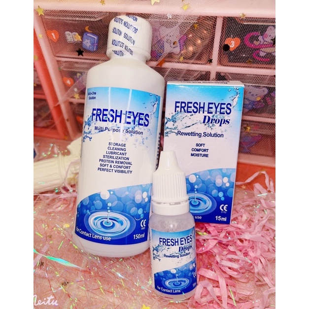 COMBO NGÂM + NHỎ MẮT FRESH EYE