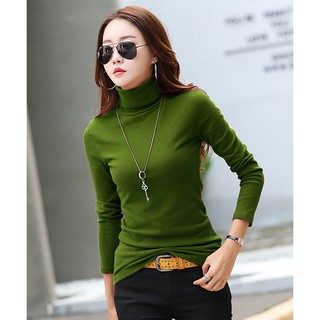 Áo thun cổ lọ trẻ trung at8118vn