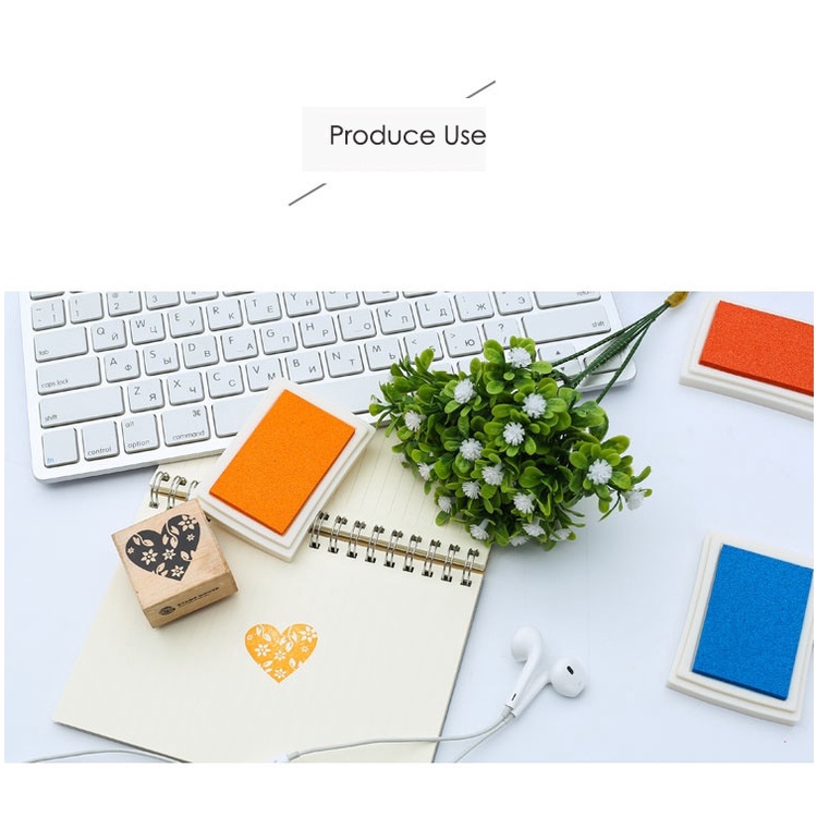 Tấm silicone 15 màu in họa tiết dùng trang trí sổ tay diy