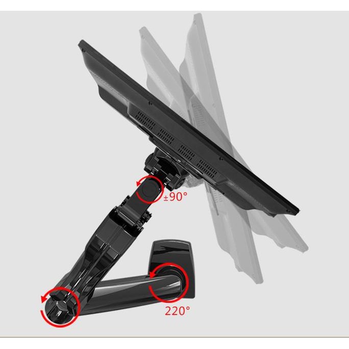 [Mã ELMS4 giảm 7% đơn 500K] Giá treo / giá đỡ màn hình kép North Bayou NB-F160 17” – 27” inch