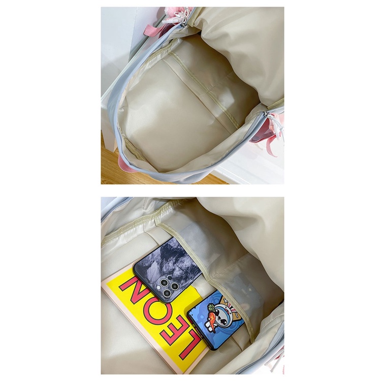 Balo nữ đi học thời trang ulzzang hàn quốc màu pastel dễ thương đáng yêu 3614-S2231