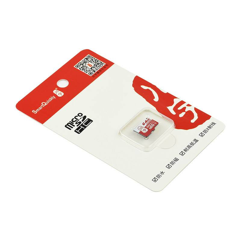 Thẻ nhớ thẻ micro SD TF Thẻ nhớ 16GB 64GB Class10 Thẻ nhớ điện thoại di động phổ biến tốc độ cao
