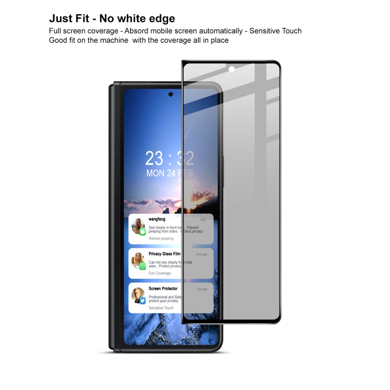 Kính Cường Lực Imak Chống Nhìn Trộm Bảo Vệ Màn Hình Samsung Galaxy Z Fold4 5G Galaxy Z Fold 4 5G