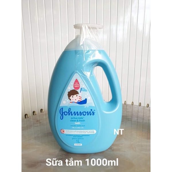 SỮA TẮM BABY JOHNSON'S BEDTIME/ACTIVE KIDS 1000ML