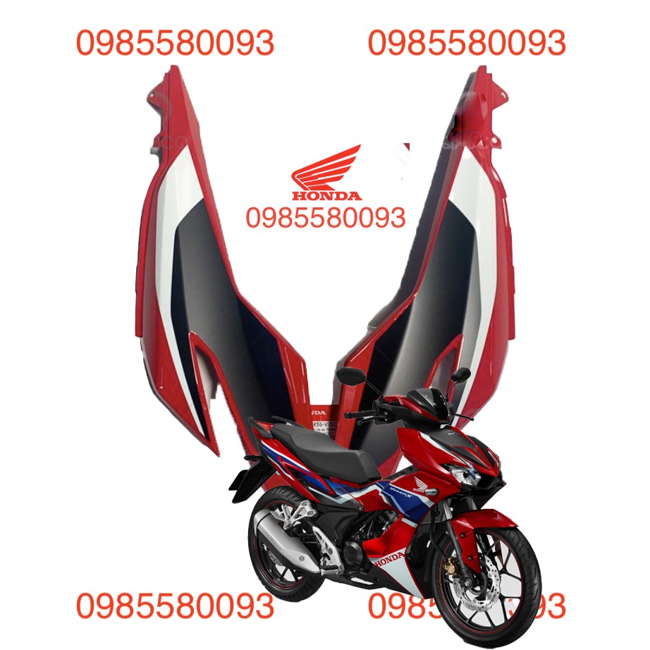 MẶT NẠ XE WINNER X CHÍNH HÃNG HONDA MÀU ĐỎ HRC PHIÊN BẢN ĐƯỜNG ĐUA