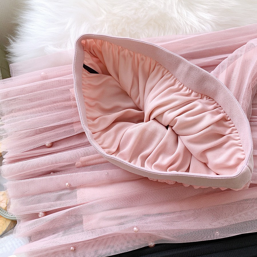 Chân váy tutu đính hạt cam kết giao hàng như hình VAY59