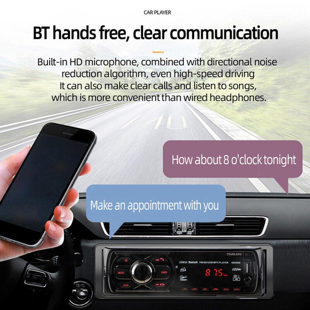 Máy Nghe Nhạc MP3 Âm Thanh Nổi Rảnh Tay Cho Xe Hơi