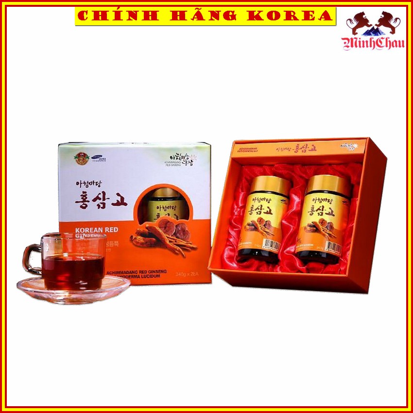 Cao Hồng Sâm Linh Chi Achim 2 lọ Hàn Quốc, minhchau