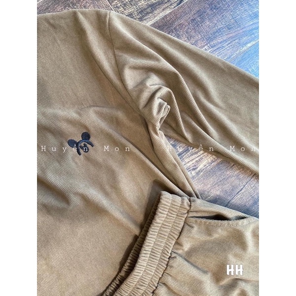 Bộ nhung tăm bigsize 60kg - 90kg | BigBuy360 - bigbuy360.vn