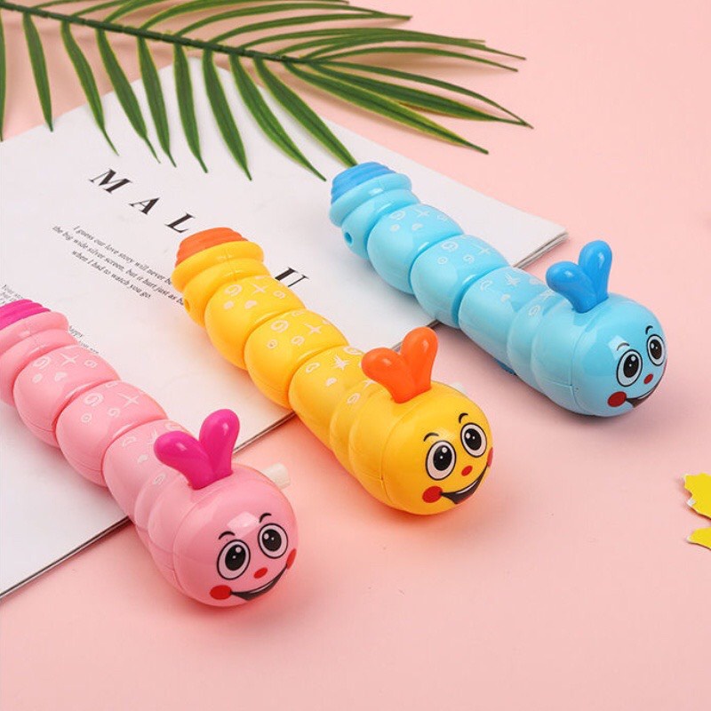 Đồ chơi lên dây cót hình con sâu vui nhộn dáng yêu cho bé  - Popapu store