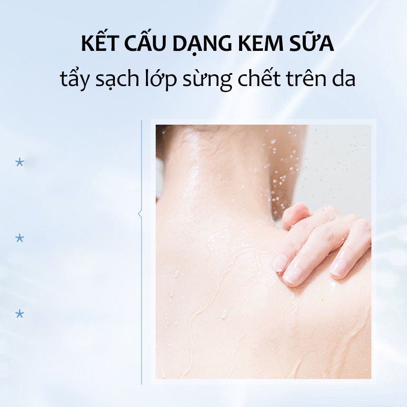 [Sữa tươi] Tẩy tế bào chết body và mặt Fenyi Scrub Milk Flaver 100g hương sữa tươi tẩy sạch da chết toàn thân trắng sáng