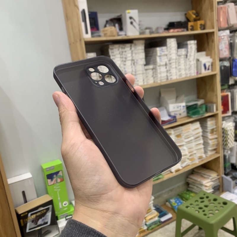 Ốp lưng siêu mỏng mầu XANH NAVY BLUE HOT HIT cho iPhone 12Mini/12/12Pro/12ProMax