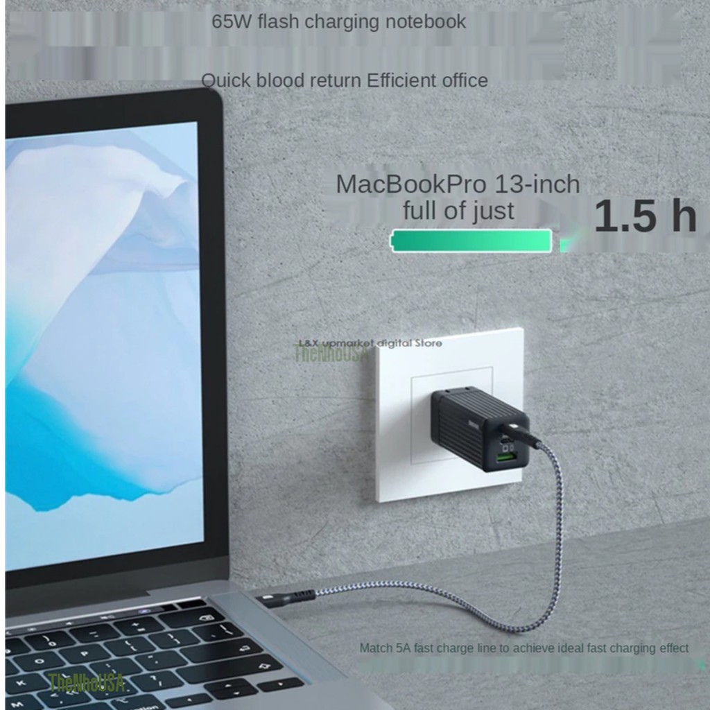 Sạc nhanh Zendure Superport S3 - 65w  - BH 12 Tháng