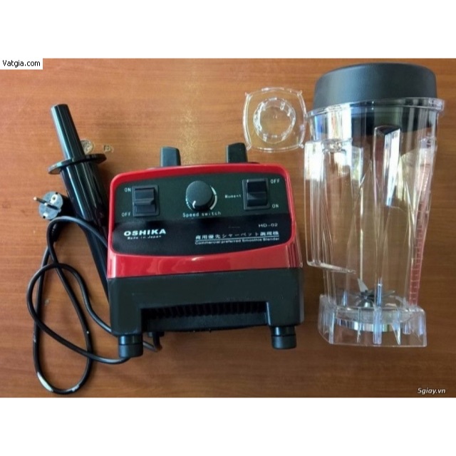 Cối máy xay sinh tố công nghiệp Oshika  HD02, HD03 (đủ nắp)