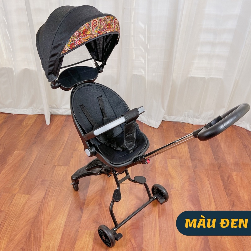 [XẢ KHO GIÁ SỐC - HÀNG MỚI] Xe đẩy gấp gọn đảo chiều M8 bảo hành 1 năm