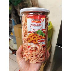 Khô mực xé sợi hấp nước dừa hũ 250g - Loại 1 mềm ngon