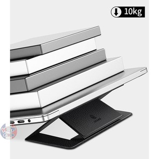 Giá đỡ siêu mỏng cho laptop macbok Usams Leather Foldable Holder