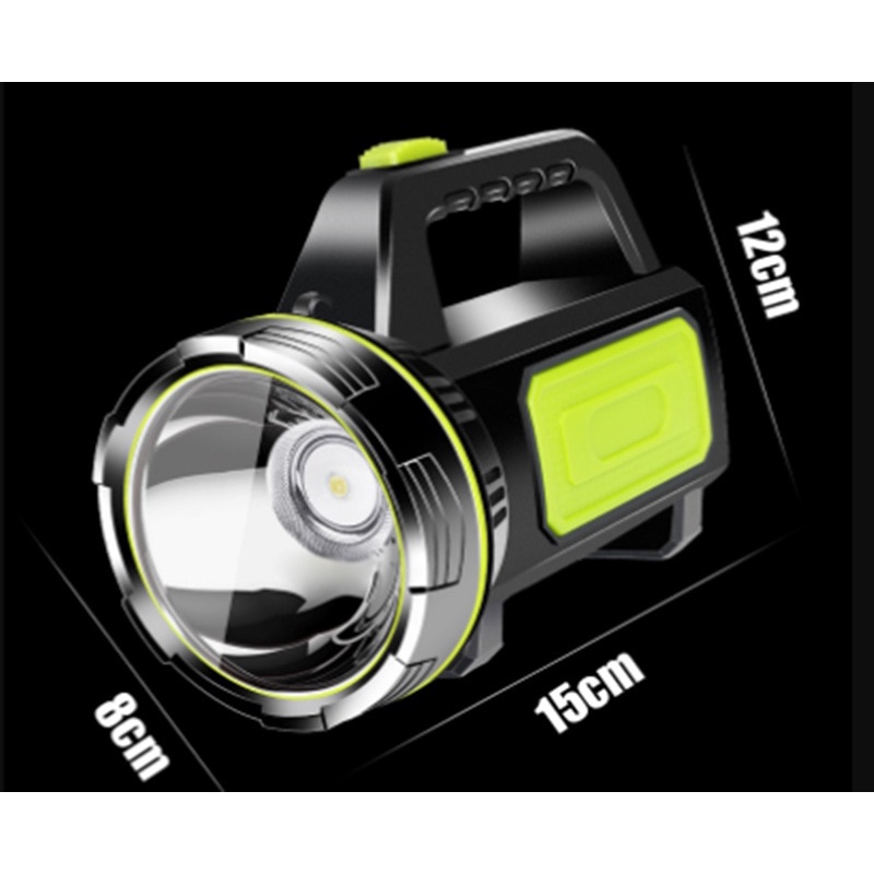 Đèn Pin Cầm Tay Siêu Sáng 100000lm 500m