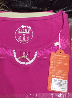Bộ cotton mặc nhà Sunfly