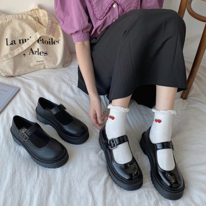 (CÓ SẴN + Video, Ảnh thật) Giày lolita vintage ulzzang Giày Oxford | BigBuy360 - bigbuy360.vn