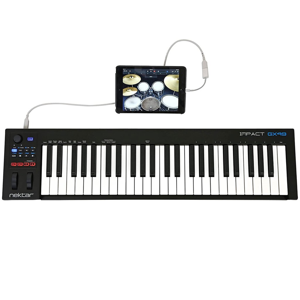 Nektar Impact GX49 Midi Keyboard Controller 49 Phím Cảm ứng lực