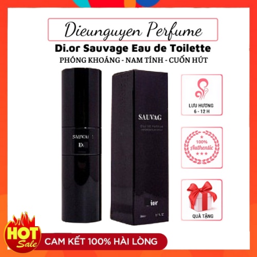 Nước Hoa Nam Thơm Lâu SAUVAGE Mini 20ml