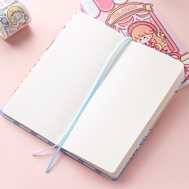 Set 80 Tấm Sổ Tay Nhật Ký In Hoạt Hình Dễ Thương Dành Cho Học Sinh